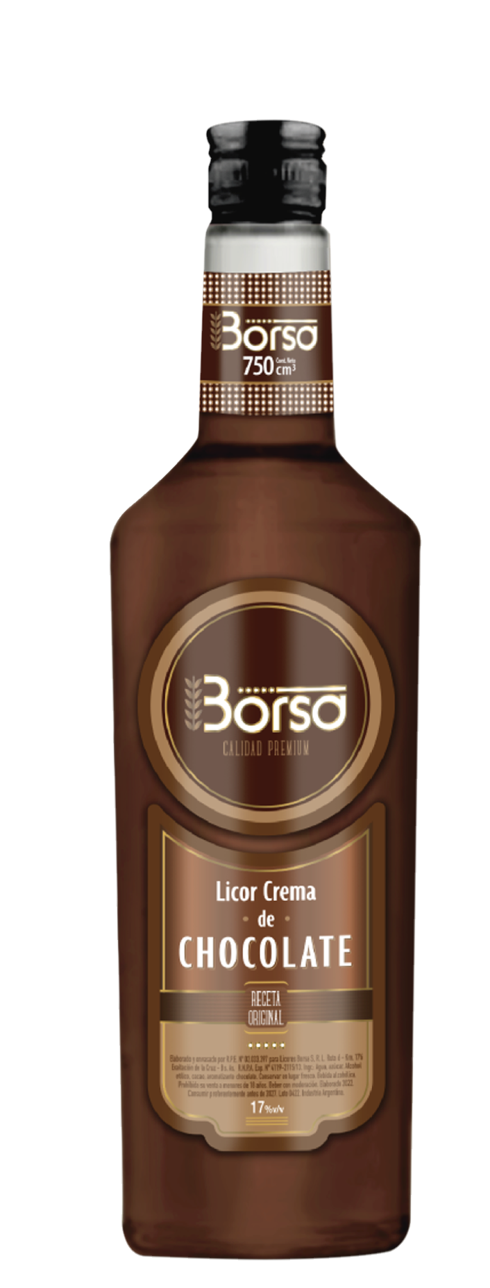 Licor Chocolate Negro