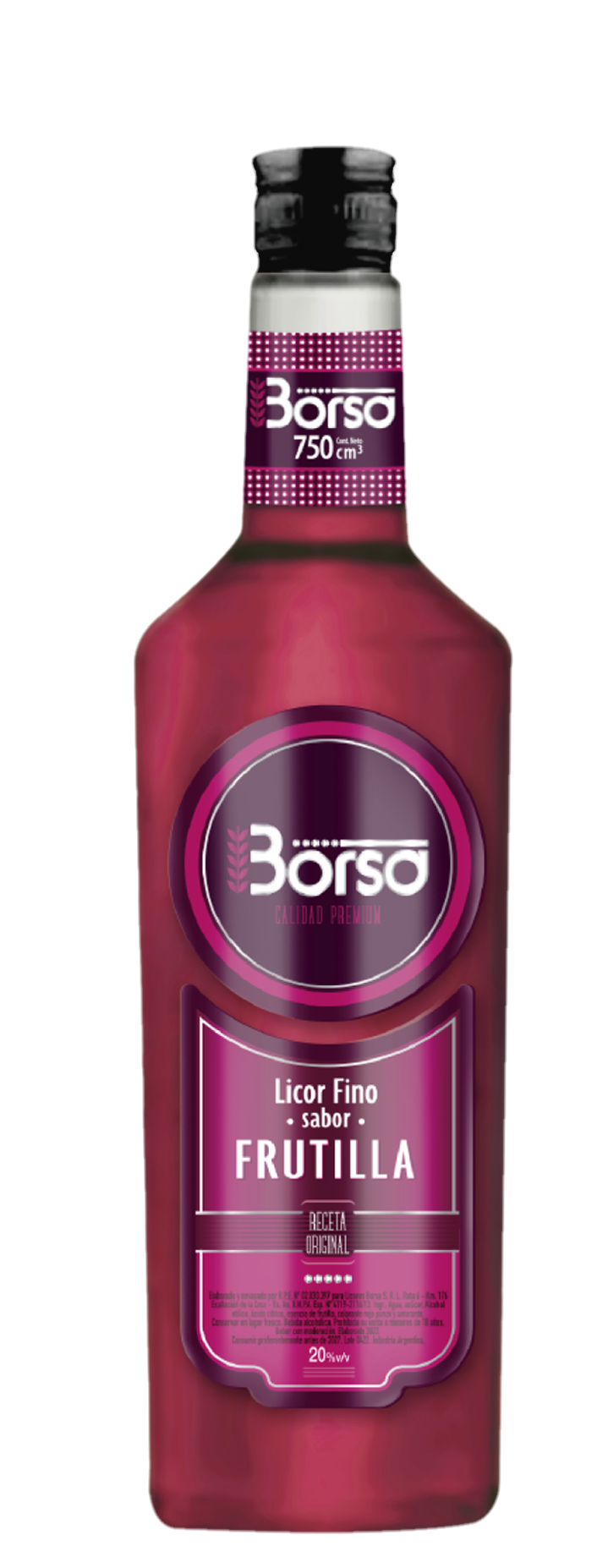 Licor Frutilla